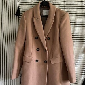 NEW MNG Tan Pea Coat